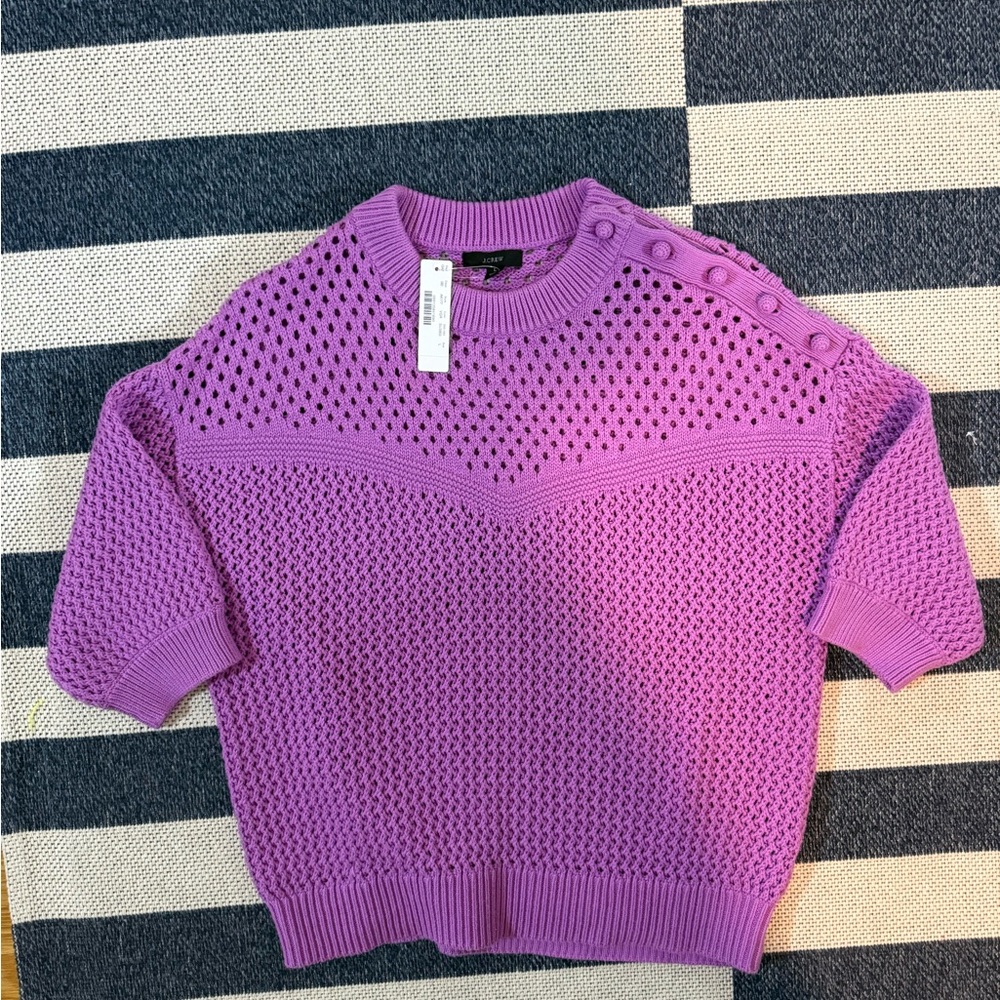 J. Crew Lavender Women's Sweater - Picture 7 of 9